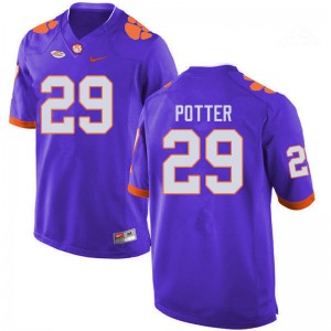Men B.T. Potter Purple CFP Champs College Football #29 Jersey 791474-703
