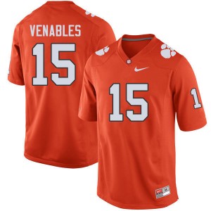 Men Jake Venables Orange CFP Champs College Football #15 Jersey 442141-113