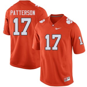 Men Kane Patterson Orange CFP Champs College Football #17 Jersey 386471-969