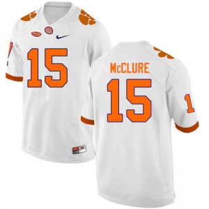 Men Patrick McClure White CFP Champs College Football #15 Jersey 825726-316