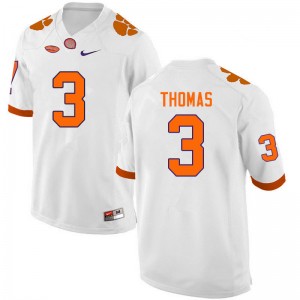 Men Xavier Thomas White CFP Champs College Football #3 Jersey 780912-331