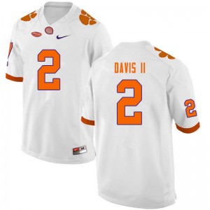 Men Fred Davis II White CFP Champs College Football #2 Jersey 745962-940