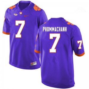 Men Taisun Phommachanh Purple CFP Champs College Football #7 Jersey 487923-289