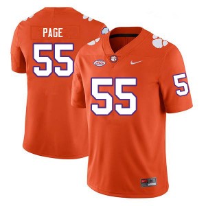 Men Payton Page Orange CFP Champs College Football #55 Jersey 729423-222