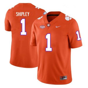 Men Will Shipley Orange CFP Champs College Football #1 Jersey 989650-846