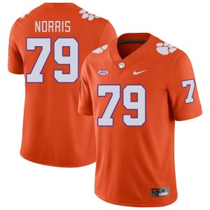 Men Jake Norris Orange CFP Champs College Football #79 Jersey 892043-105