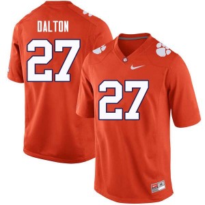 Men Alex Dalton Orange Clemson University College Football #27 Jersey 442880-792