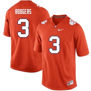 Men Amari Rodgers Orange CFP Champs College Football #3 Jersey 119389-424