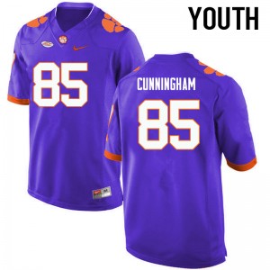Youth Bennie Cunningham Purple CFP Champs College Football #85 Jersey 392535-453