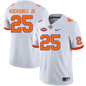 Men Blackmon Huckabee Jr. White Clemson Tigers College Football #25 Jersey 183879-440