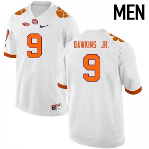 Men Brian Dawkins Jr. White CFP Champs College Football #9 Jersey 729263-397
