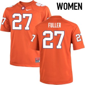 Women C.J. Fuller Orange Clemson National Championship College Football #27 Jersey 124240-710
