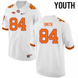 Youth Cannon Smith White CFP Champs College Football #84 Jersey 106828-531