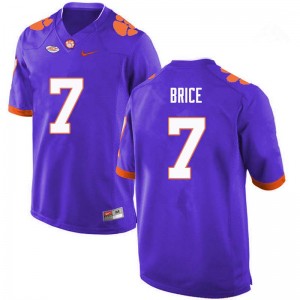 Men Chase Brice Purple CFP Champs College Football #7 Jersey 413142-755