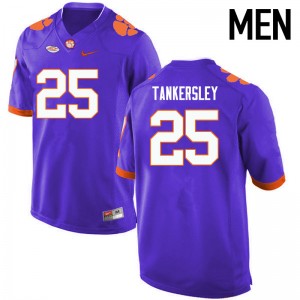 Men Cordrea Tankersley Purple CFP Champs College Football #25 Jersey 226309-374