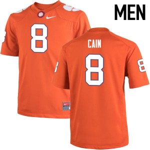 Men Deon Cain Orange CFP Champs College Football #8 Jersey 251496-782