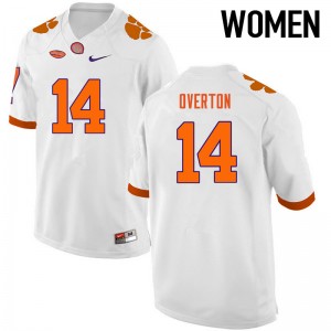 Women Diondre Overton White CFP Champs College Football #14 Jersey 962677-461