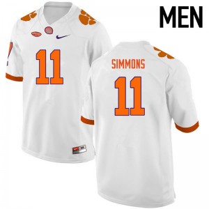 Men Isaiah Simmons White CFP Champs College Football #11 Jersey 803303-591