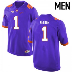 Men Jayron Kearse Purple Clemson Tigers College Football #1 Jersey 515162-737