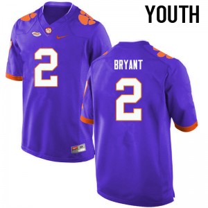 Youth Kelly Bryant Purple CFP Champs College Football #2 Jersey 620895-654