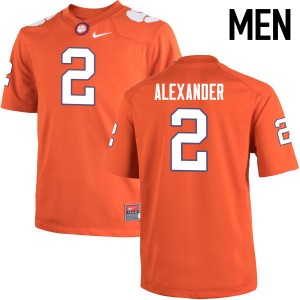 Men Mackensie Alexander Orange CFP Champs College Football #2 Jersey 342352-302