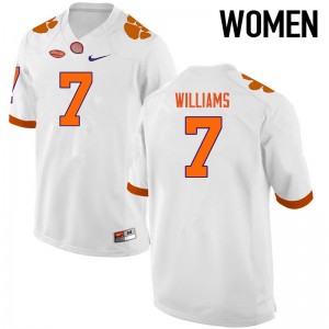 Women Mike Williams White CFP Champs College Football #7 Jersey 491851-665
