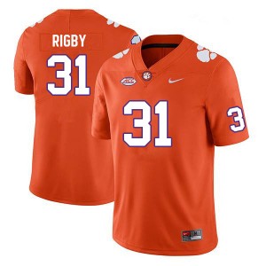 Men Tristen Rigby Orange CFP Champs College Football #31 Jersey 258069-832
