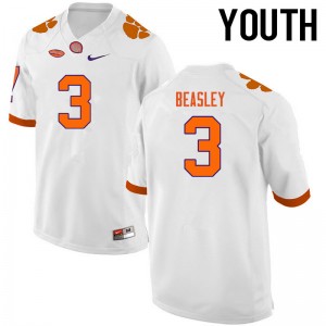 Youth Vic Beasley White CFP Champs College Football #3 Jersey 227052-916