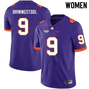 Women Jake Briningstool Purple CFP Champs College Football #9 Jersey 165470-594