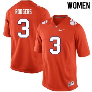 Women Amari Rodgers Orange CFP Champs College Football #3 Jersey 681755-356
