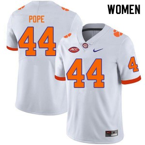 Women Banks Pope White CFP Champs College Football #44 Jersey 631081-115