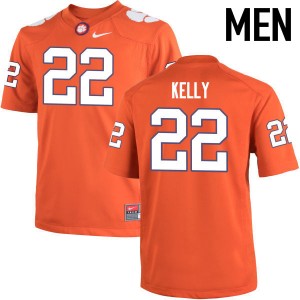 Men Xavier Kelly Orange CFP Champs College Football #22 Jersey 111939-189
