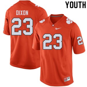 Youth Lyn-J Dixon Orange CFP Champs College Football #23 Jersey 533067-725