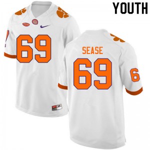 Youth Marquis Sease White CFP Champs College Football #69 Jersey 791197-723