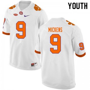 Youth R.J. Mickens White CFP Champs College Football #9 Jersey 705281-993