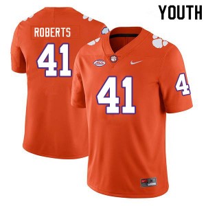 Youth Andrew Roberts Orange CFP Champs College Football #41 Jersey 931765-101