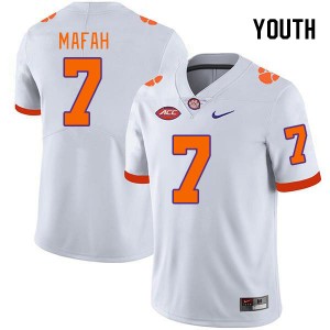 Youth Phil Mafah White CFP Champs College Football #7 Jersey 187583-554