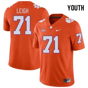 Youth Tristan Leigh Orange CFP Champs College Football #71 Jersey 832281-999