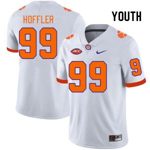 Youth A.J. Hoffler White CFP Champs College Football #99 Jersey 531705-866
