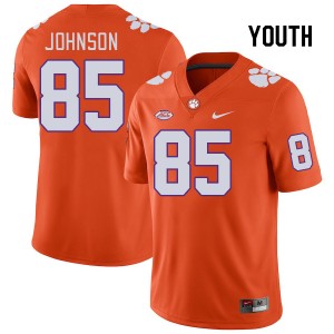Youth Charlie Johnson Orange CFP Champs College Football #85 Jersey 773375-126
