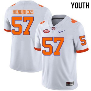 Youth Jacob Hendricks White CFP Champs College Football #57 Jersey 297407-994